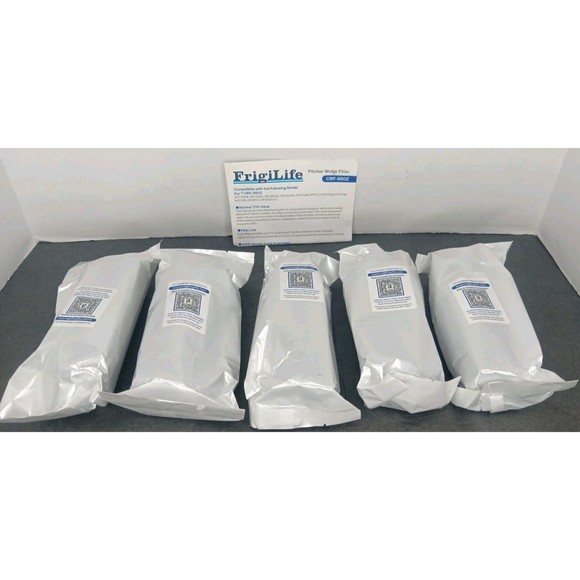 Fits CRF-950Z Pitcher Water Filter Lot Of 5 FRIGILIFE - Picture 1 of 6